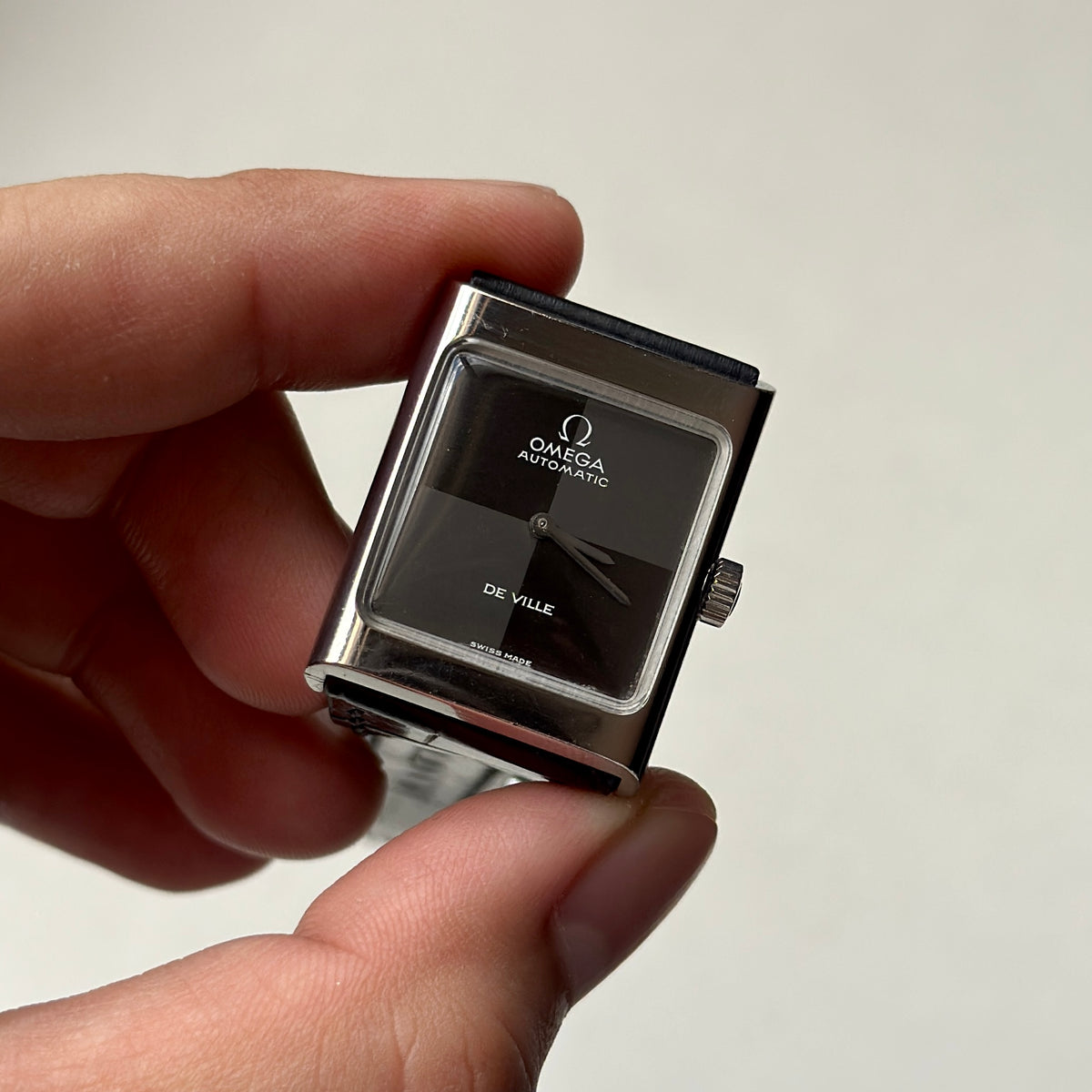 1970s Omega De Ville Chessboard dial