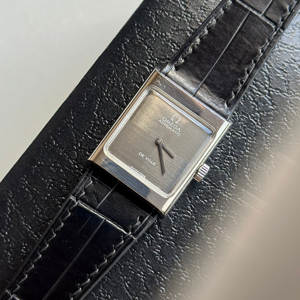 1970s Omega De Ville Chessboard dial