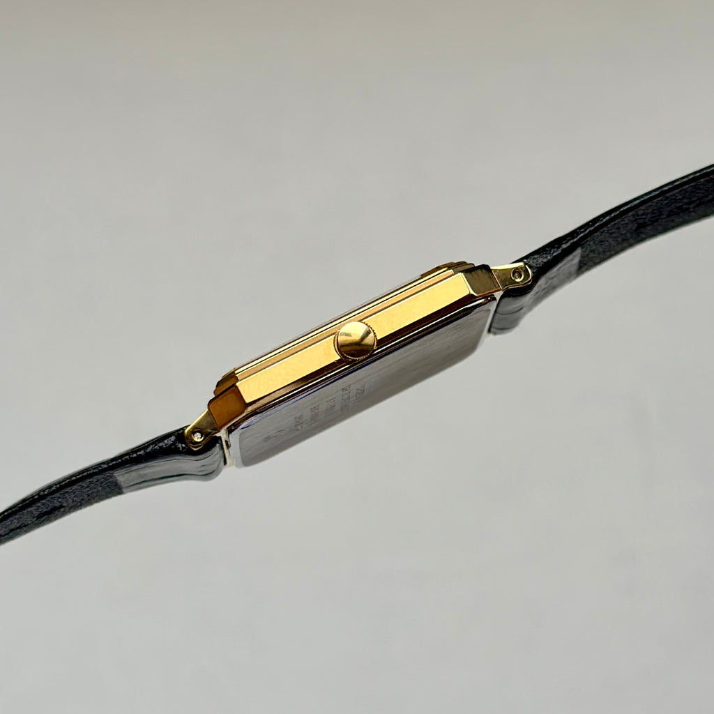 1984 Seiko Twin Quartz Gold Dial 9641-5060