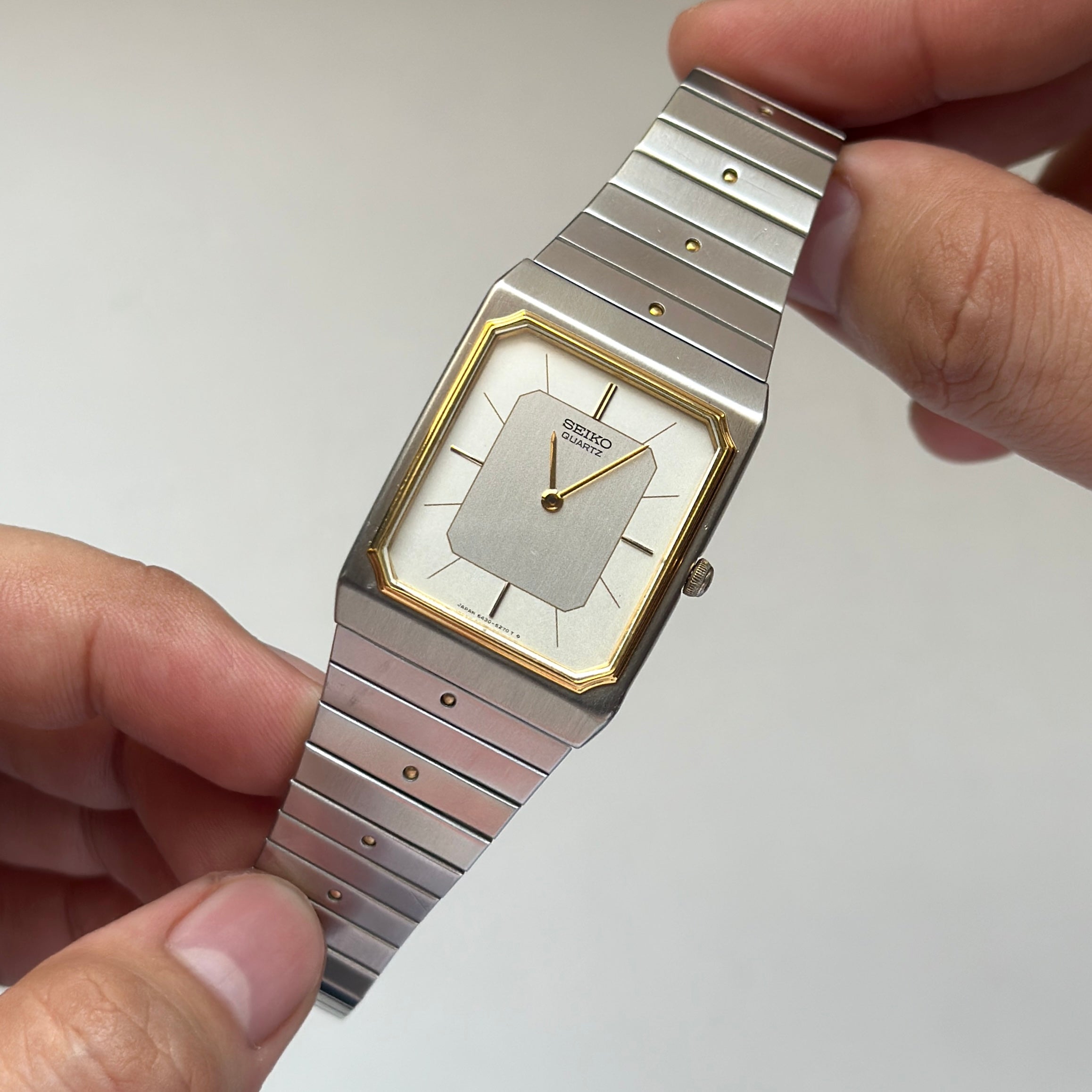 1982 Seiko QZ Two-Tone 6430-5140