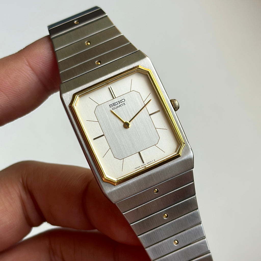 1982 Seiko QZ Two-Tone 6430-5140