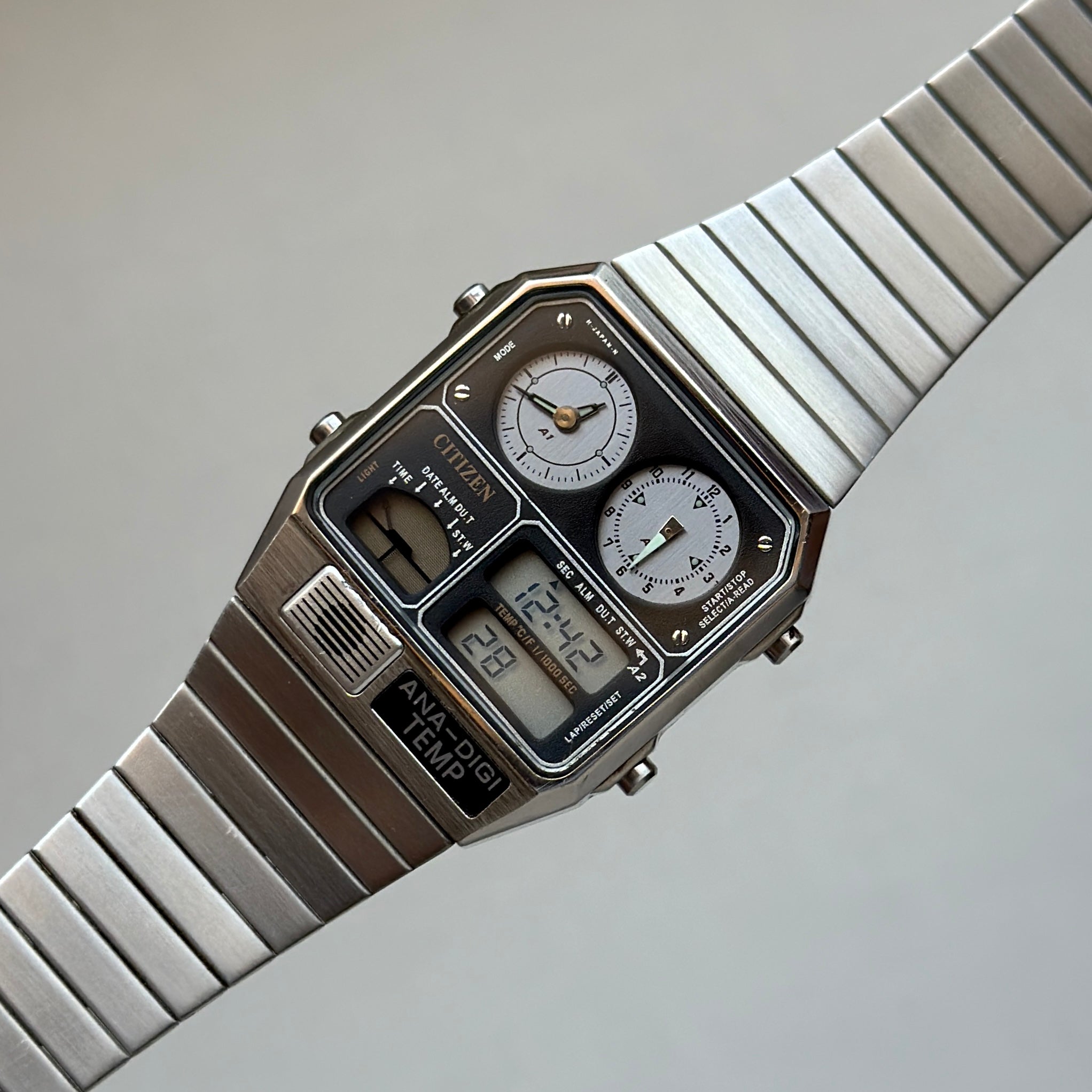 1980s Citizen ANA-DIGI TEMP