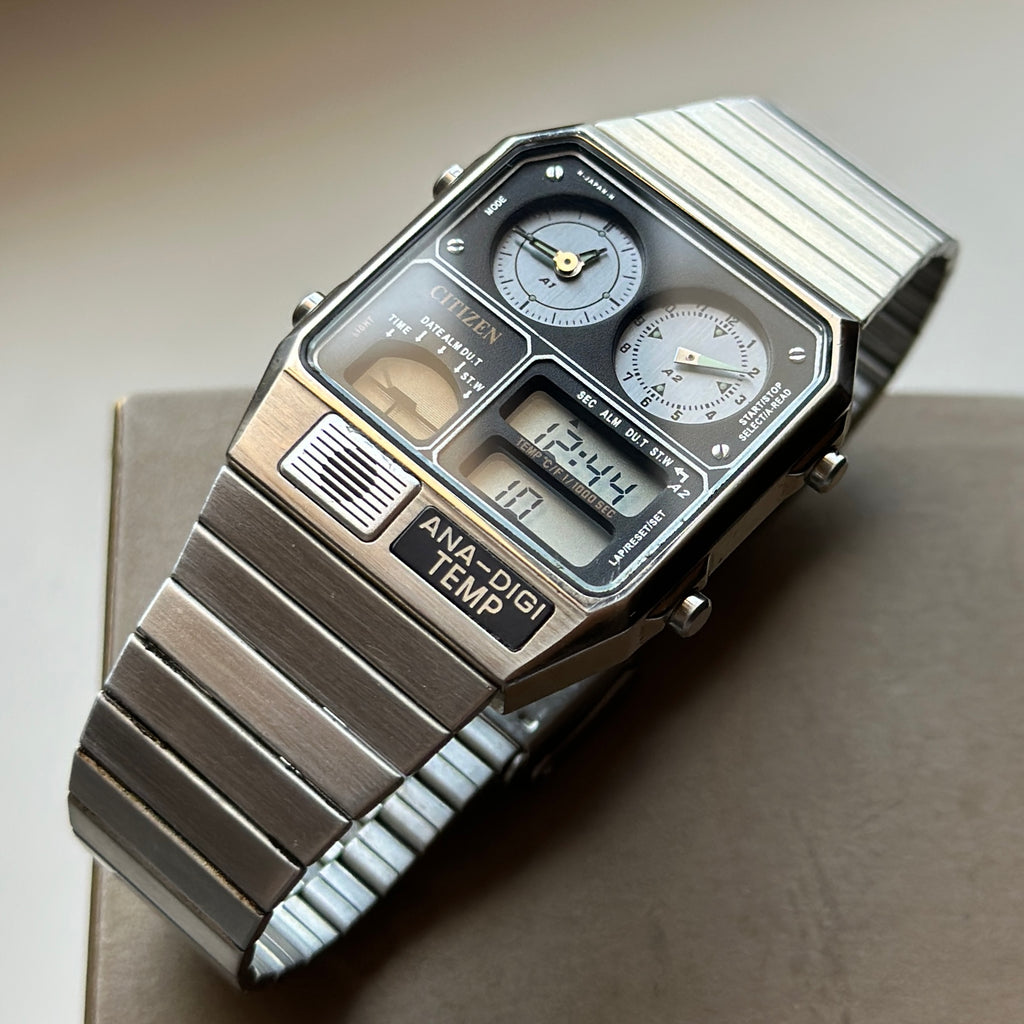 1980s Citizen ANA-DIGI TEMP