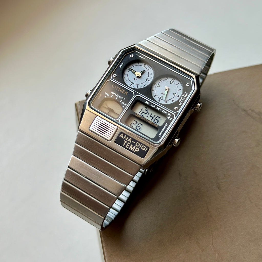1980s Citizen ANA-DIGI TEMP