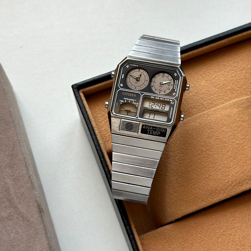 1980s Citizen ANA-DIGI TEMP