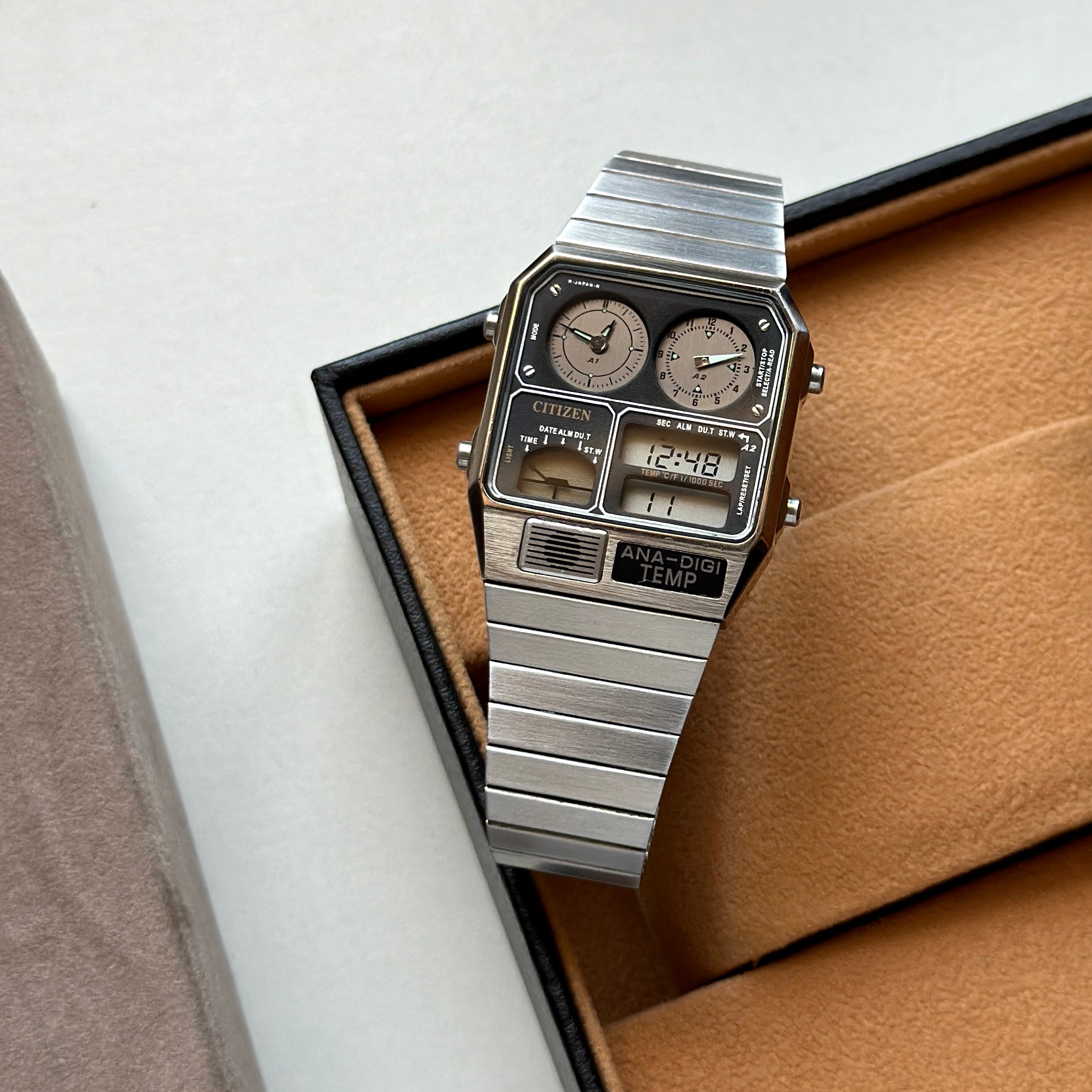1980s Citizen ANA-DIGI TEMP