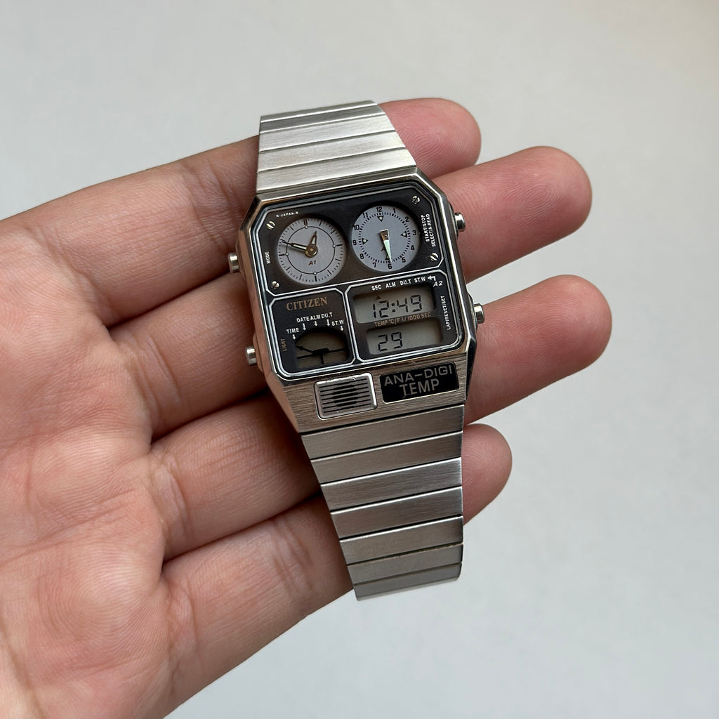 1980s Citizen ANA-DIGI TEMP