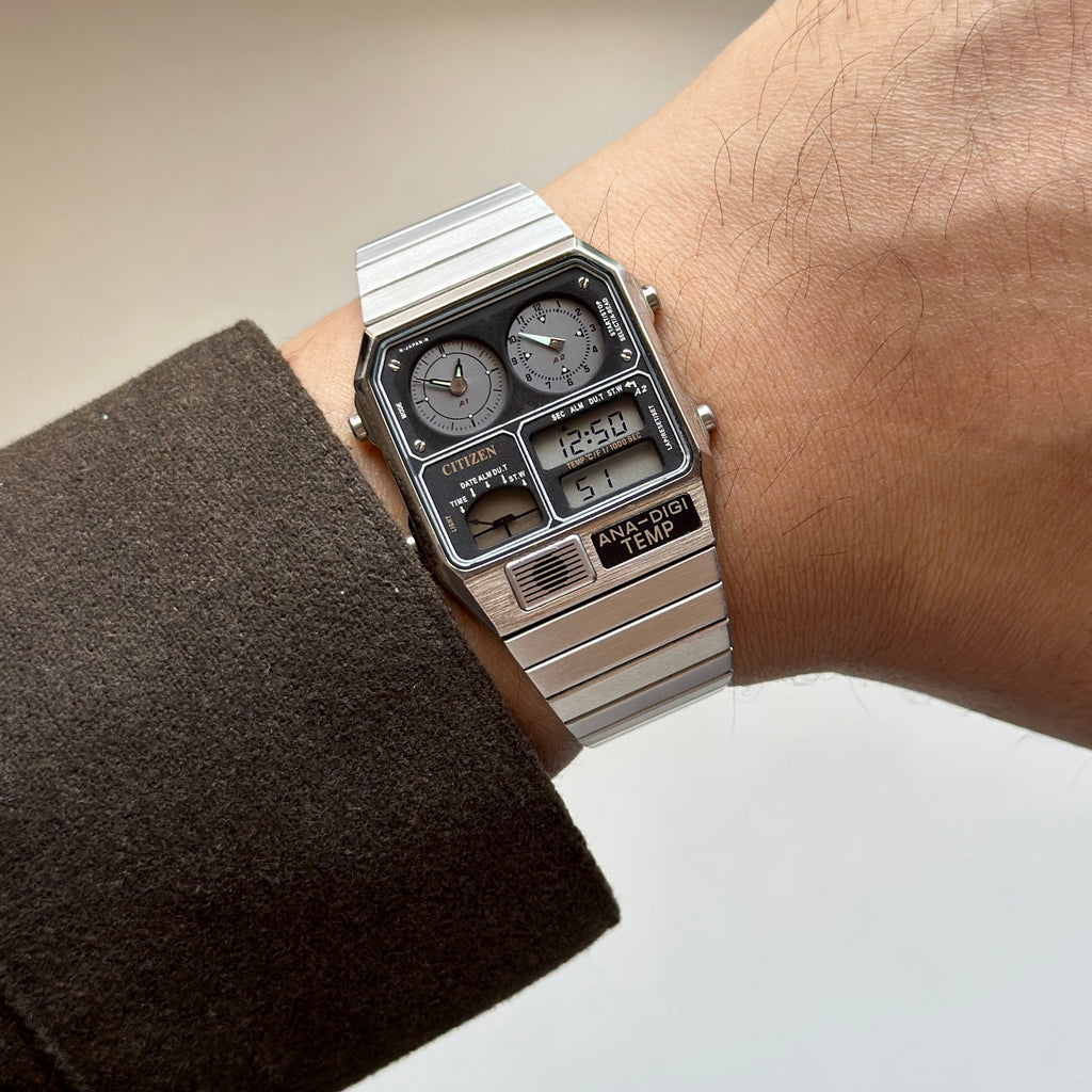 1980s Citizen ANA-DIGI TEMP