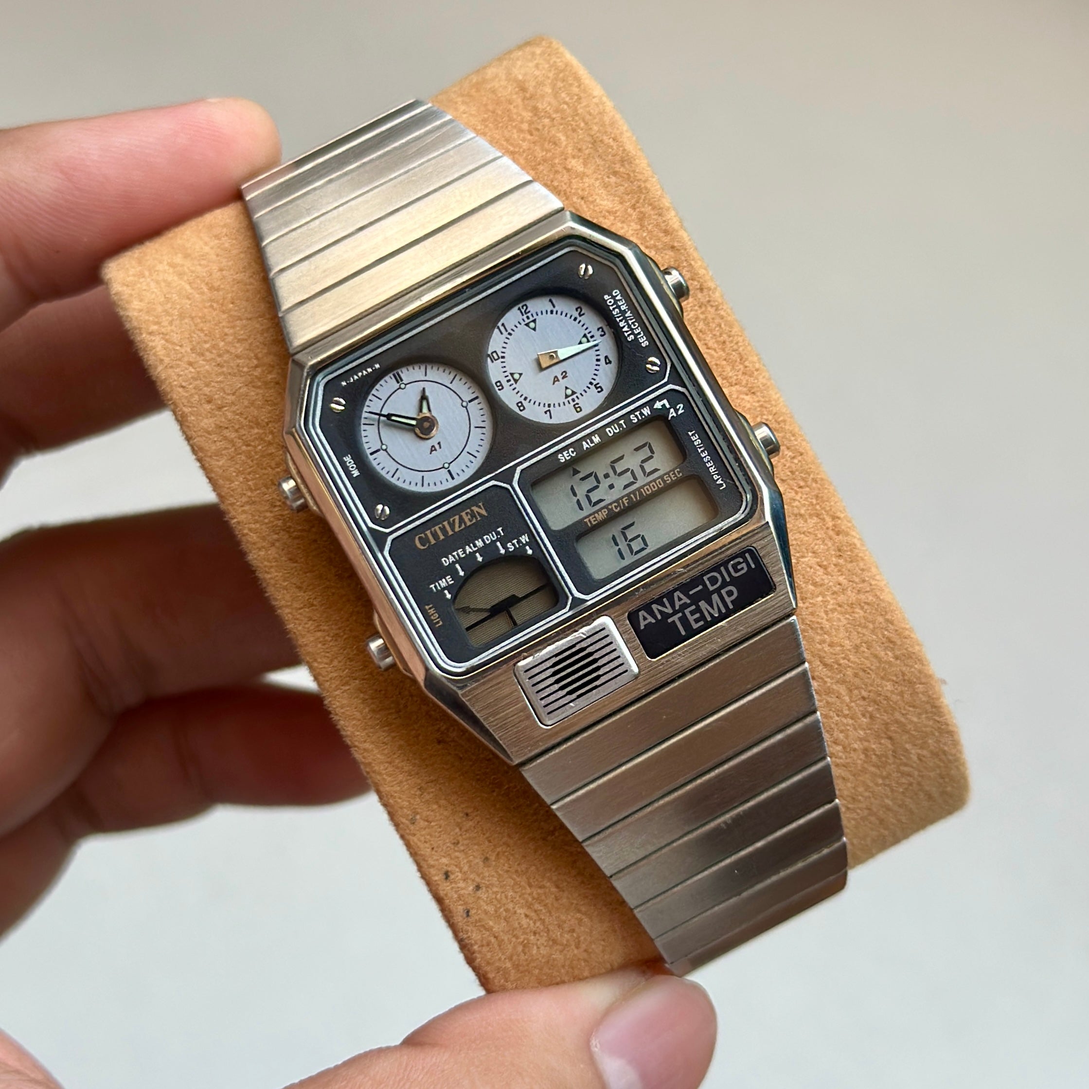 1980s Citizen ANA-DIGI TEMP
