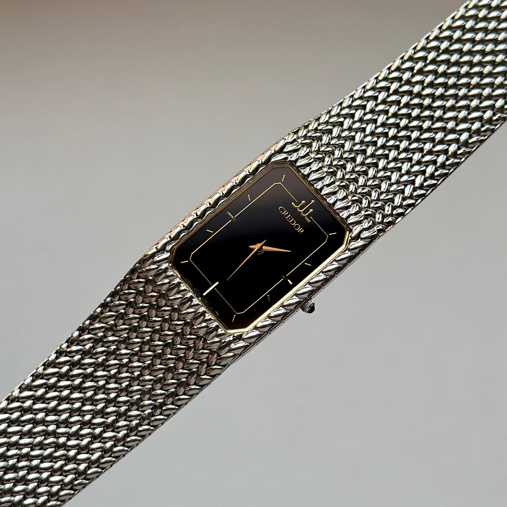 1982 Seiko Credor Black 2F70-5330
