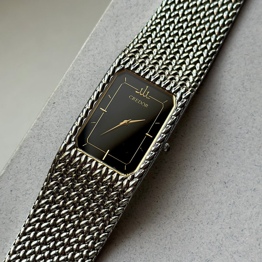 1982 Seiko Credor Black 2F70-5330
