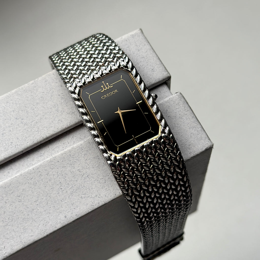 1982 Seiko Credor Black 2F70-5330