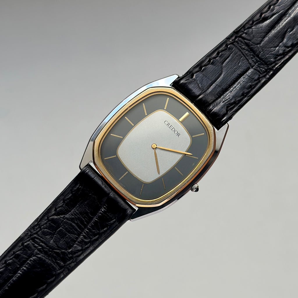 1984 Seiko Credor two-tone Ellipse 6730-5081