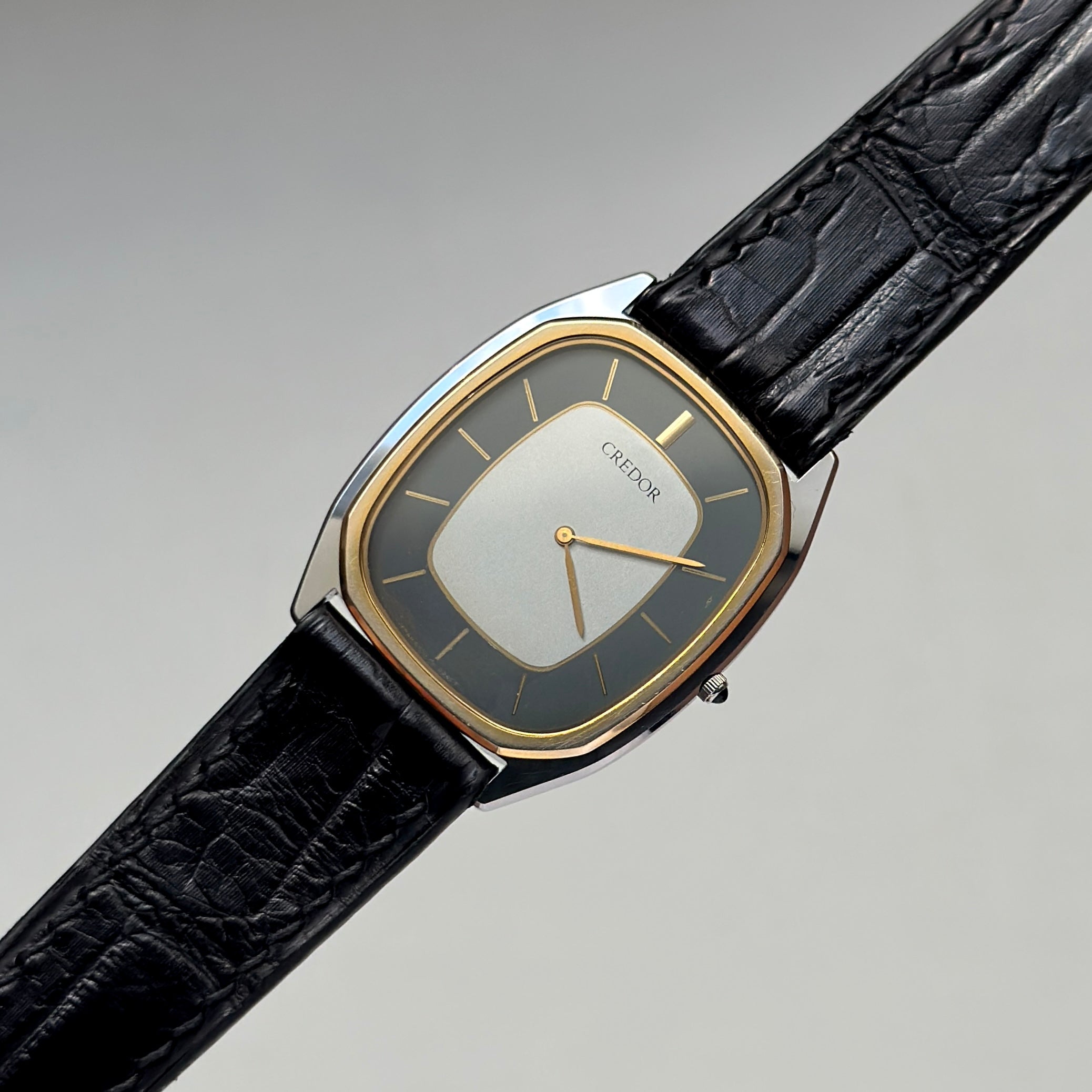 1984 Seiko Credor two-tone Ellipse 6730-5081
