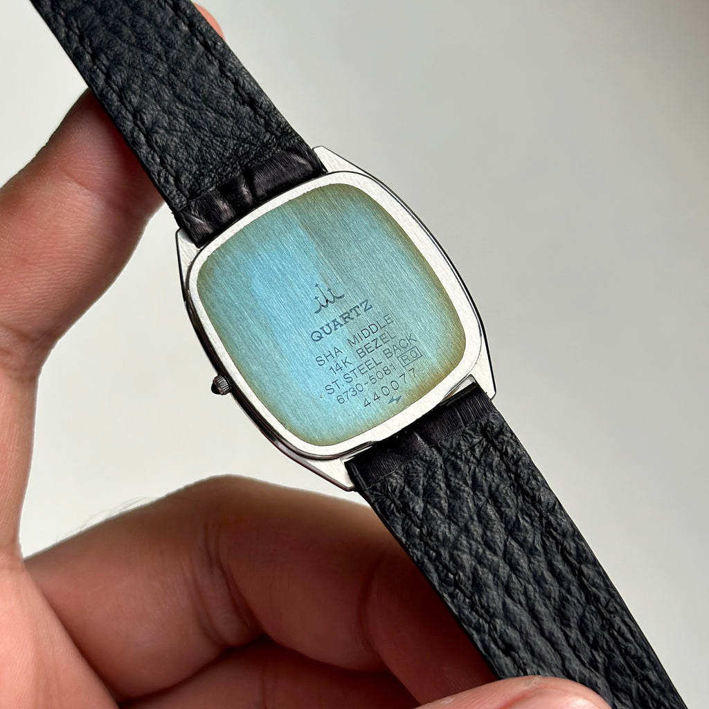 1984 Seiko Credor two-tone Ellipse 6730-5081