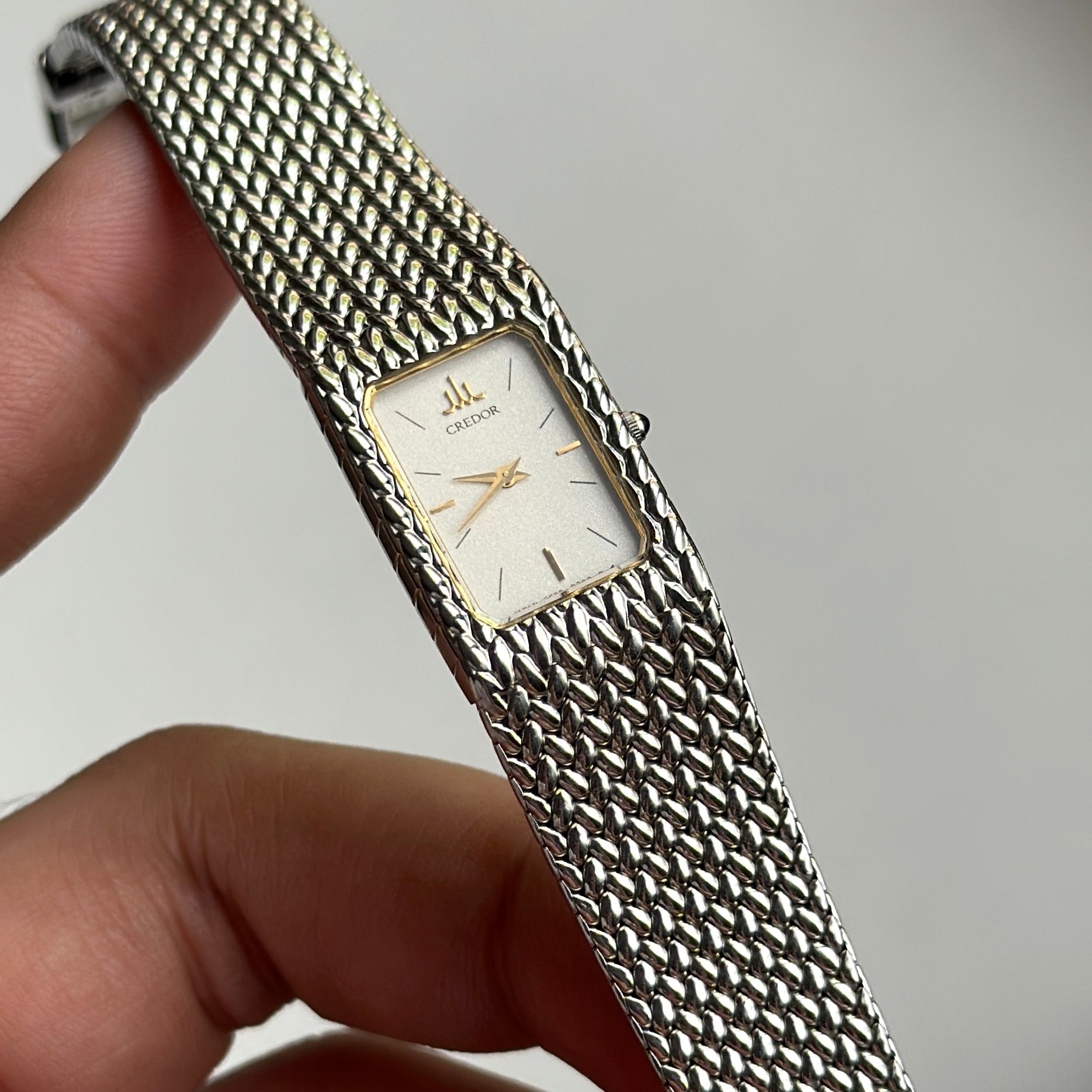 1985 Seiko Credor 2F70-5340 White Dial