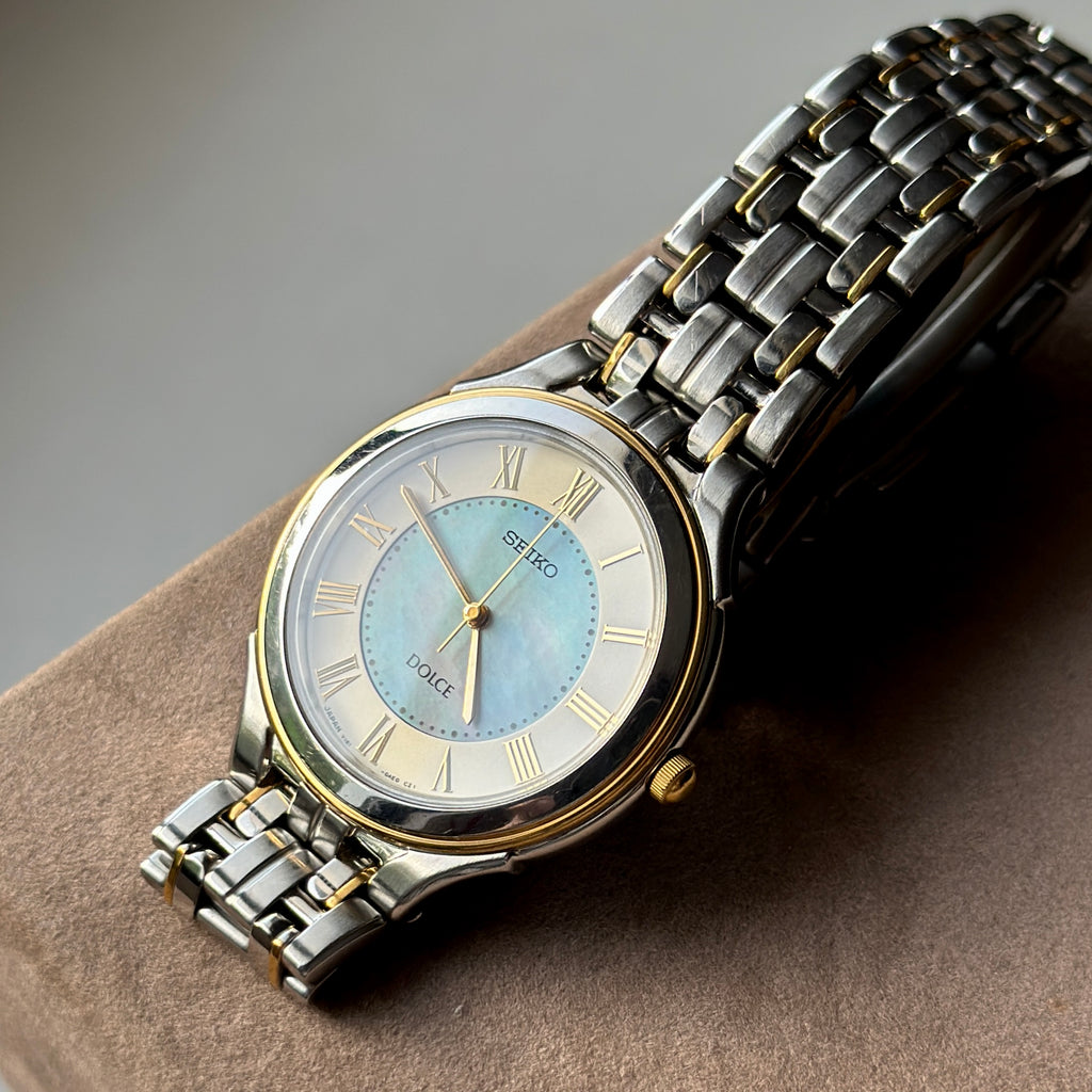 2002 Seiko Dolce Mother-of-Pear Dial V181-0AC0