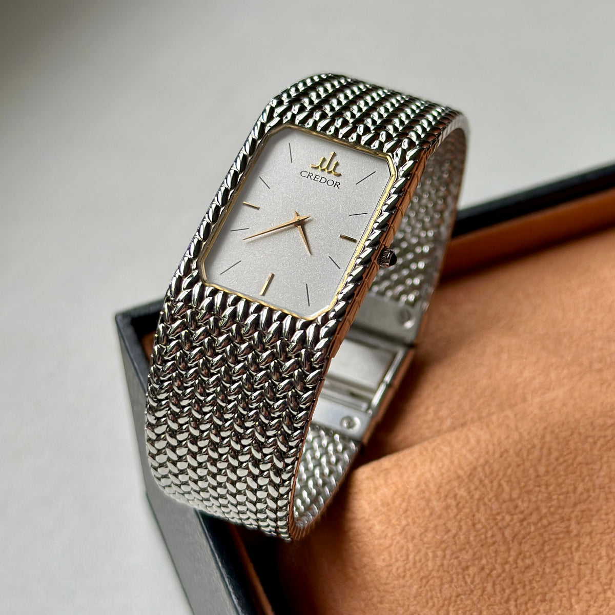 1981 Seiko Credor White Dial 2F70-5330