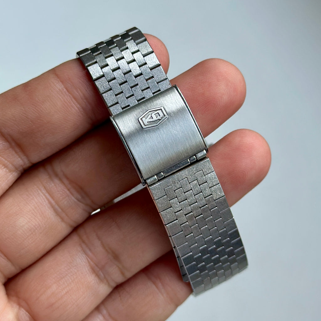 1977 Seiko King Quartz Weave Dial