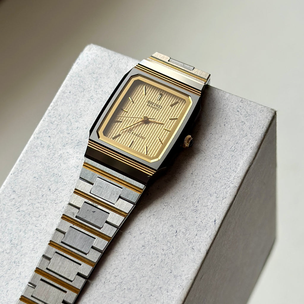 1983 Seiko Exceline Two-tone 7321-5140