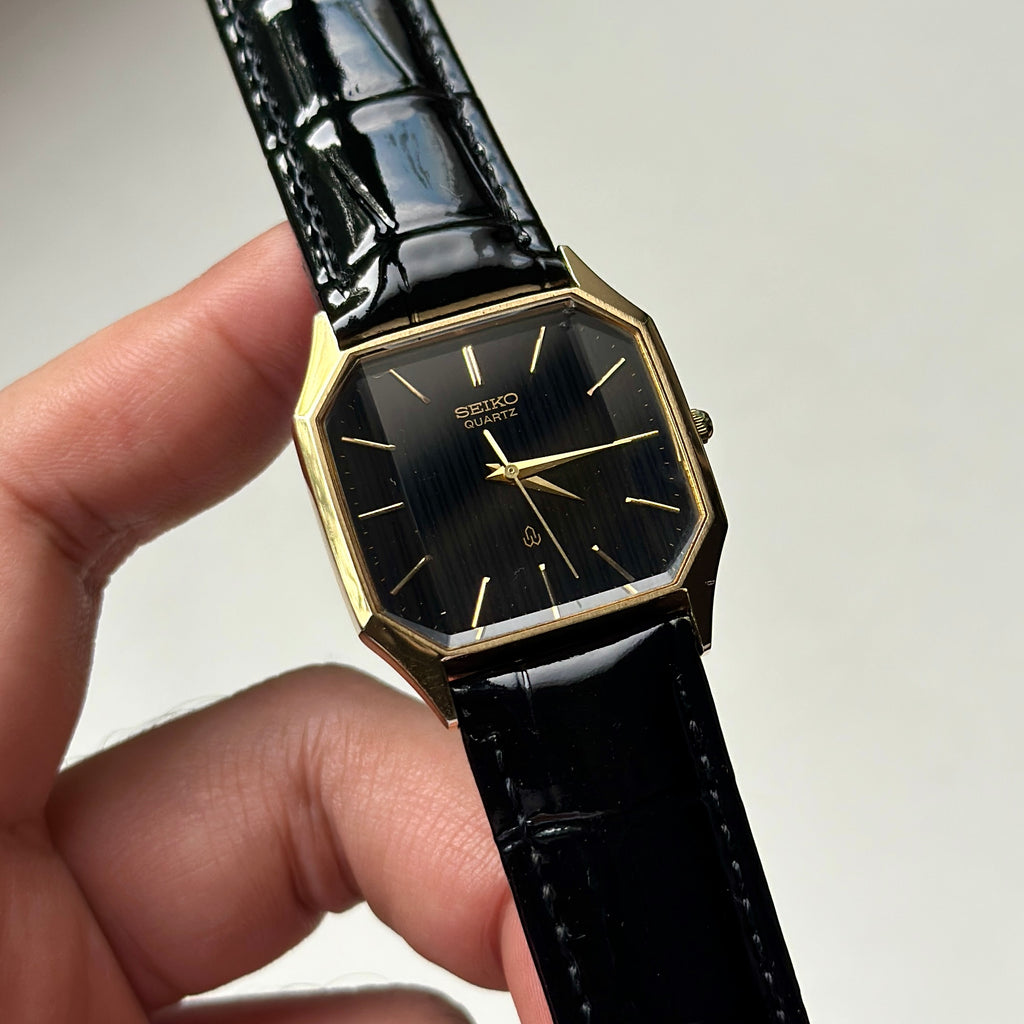 1981 Seiko Tank Faceted 6030-5440