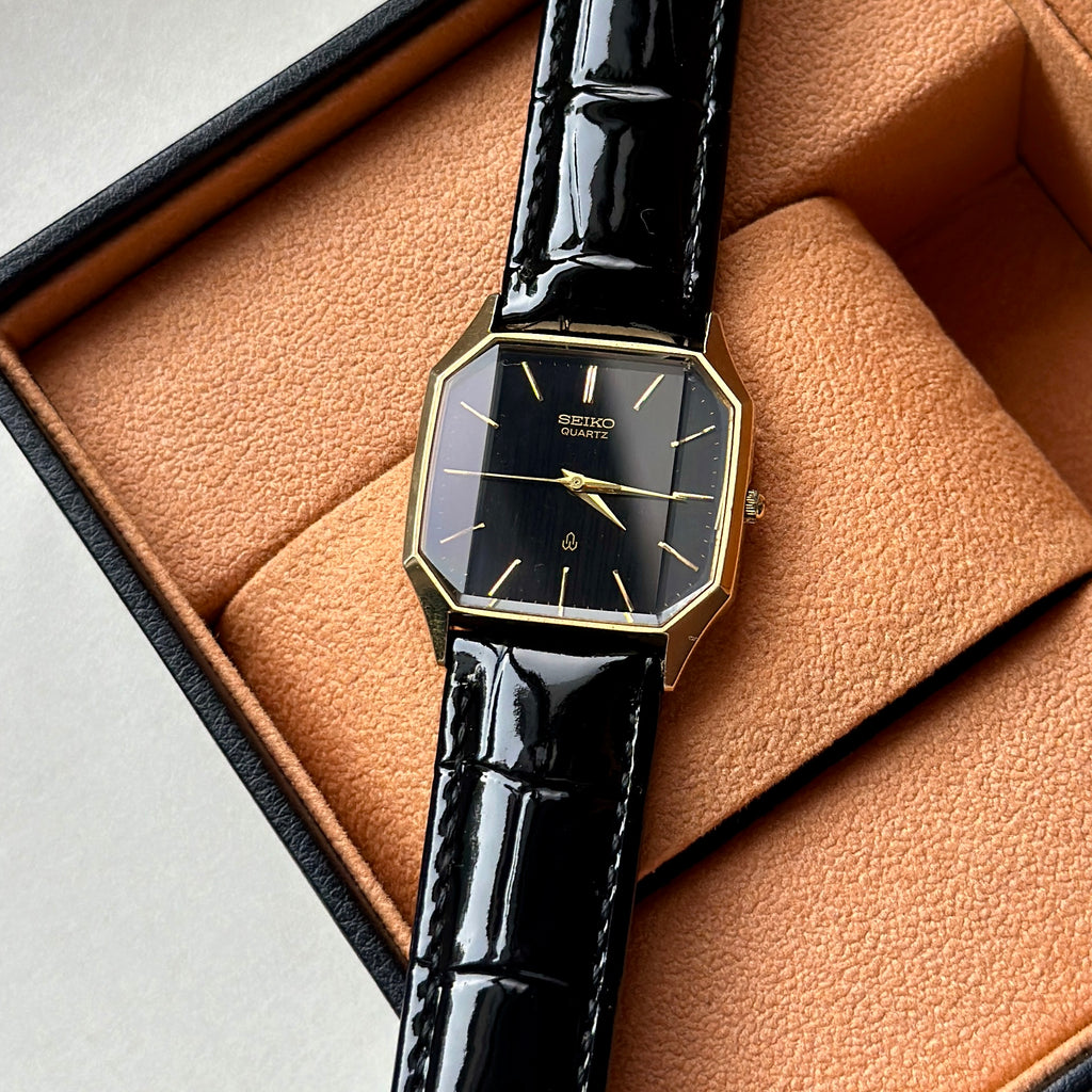 1981 Seiko Tank Faceted 6030-5440