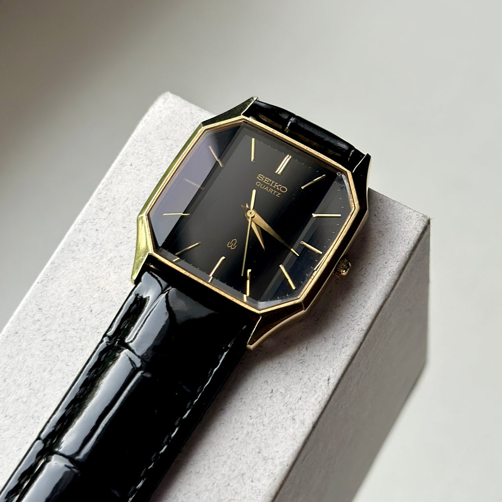 1981 Seiko Tank Faceted 6030-5440