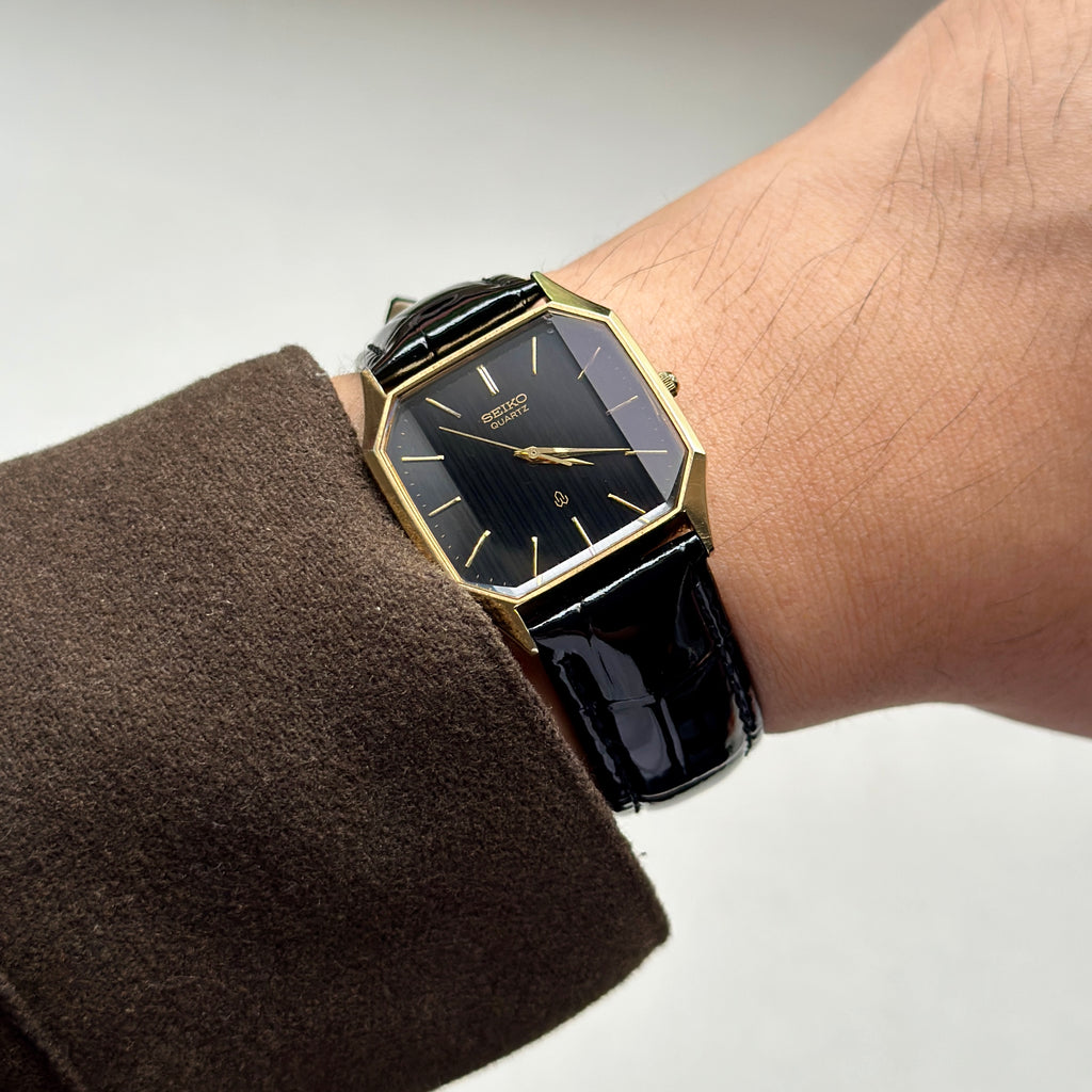 1981 Seiko Tank Faceted 6030-5440