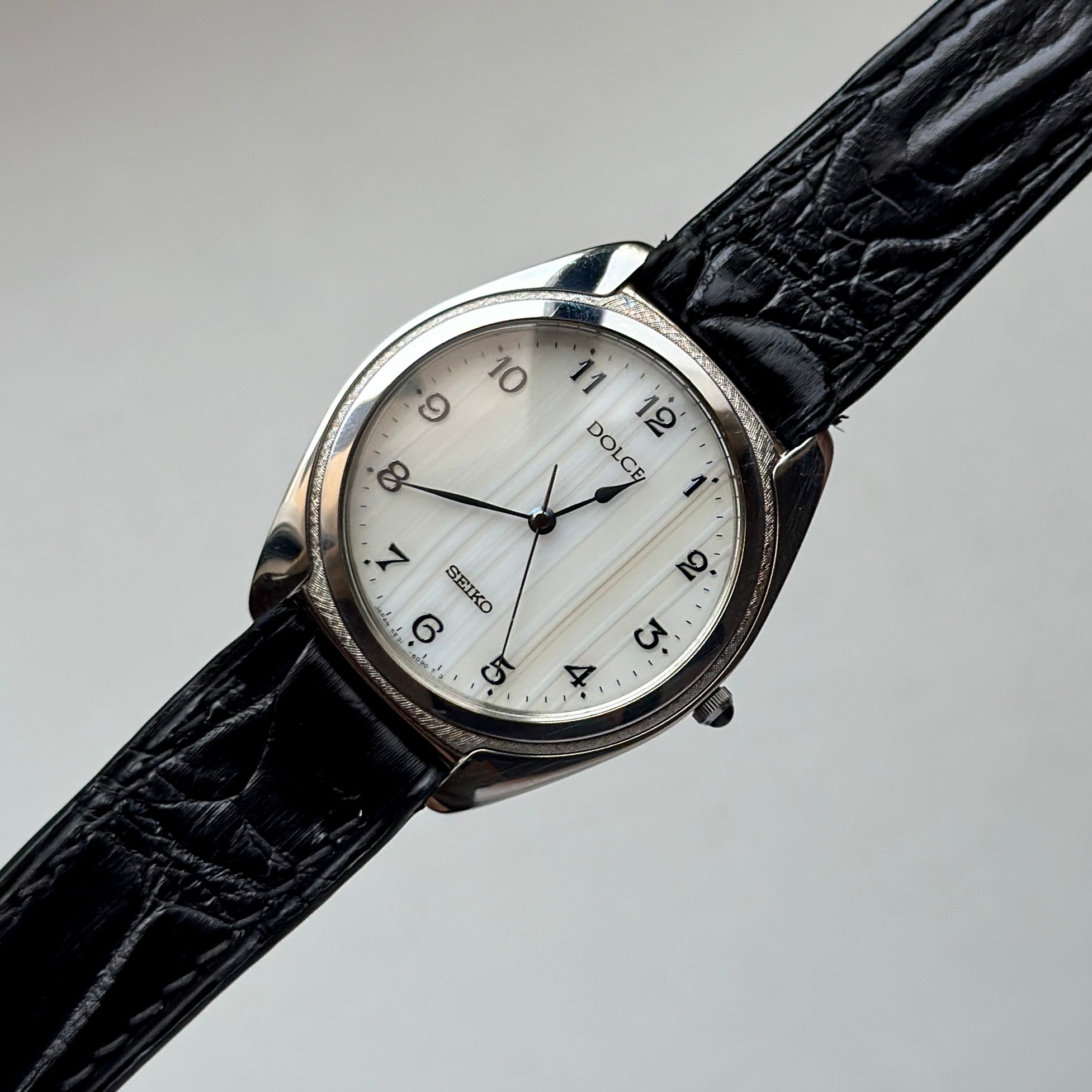 1992 Seiko Dolce Stone Dial 5E31-6D70