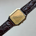 1984 Credor Tank SHA Two Tone 9570 5220