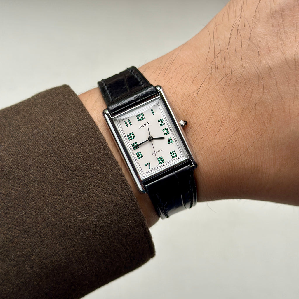 1983 Seiko ALBA Tank Y101-5170