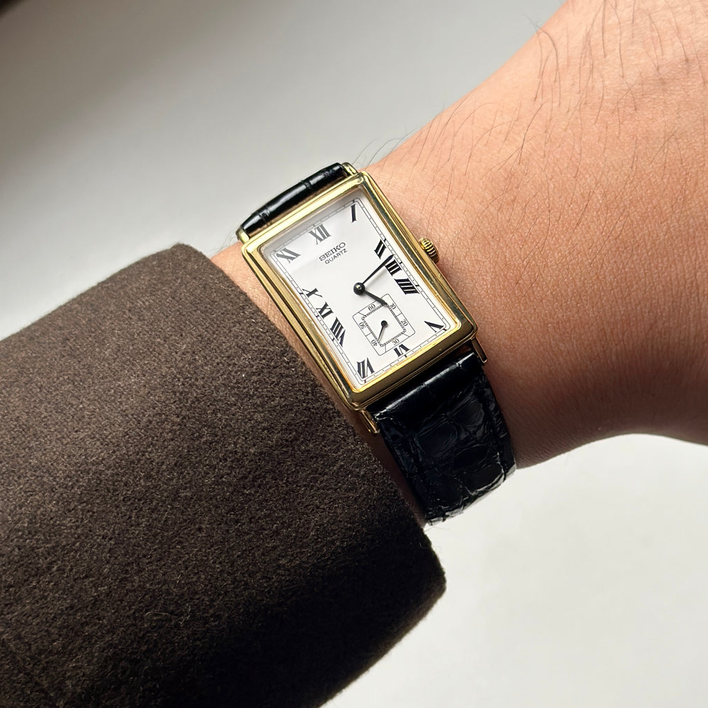 1982 Seiko Tank Sub-Second 2628-5110