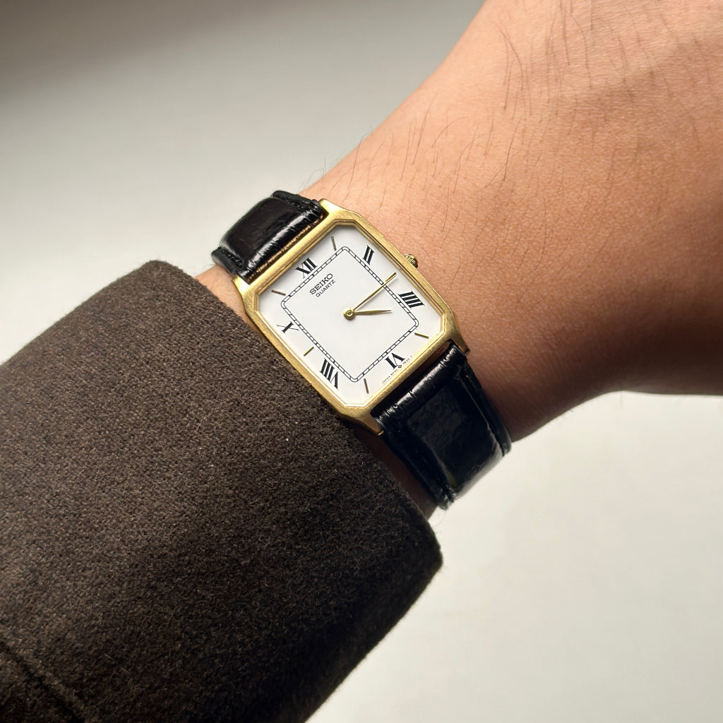 1996 Seiko Tank Roman Dial 5P30-5D30