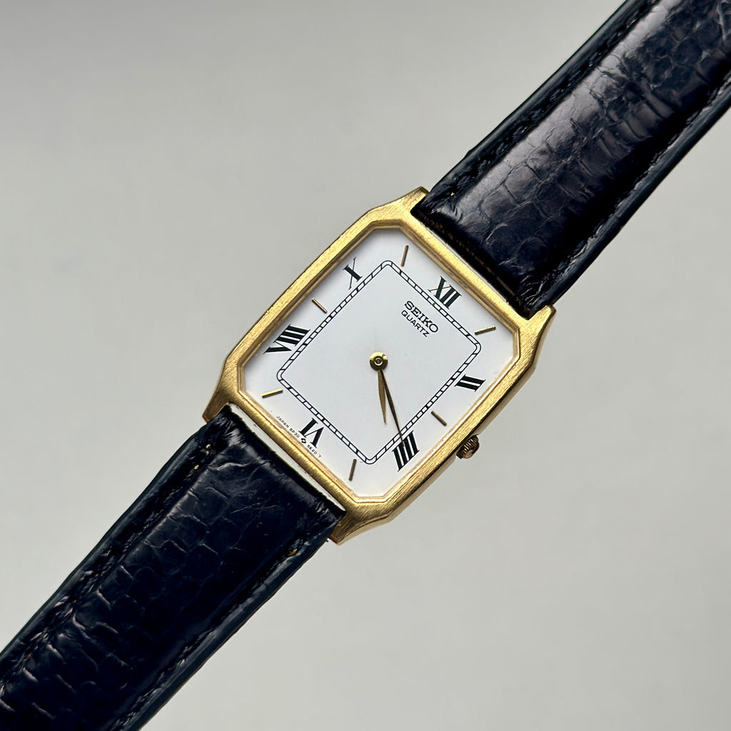 1996 Seiko Tank Roman Dial 5P30-5D30
