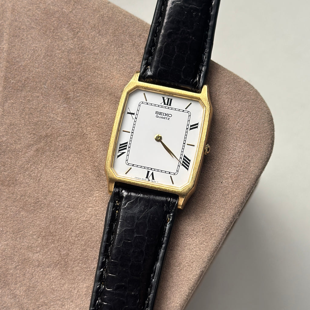 1996 Seiko Tank Roman Dial 5P30-5D30