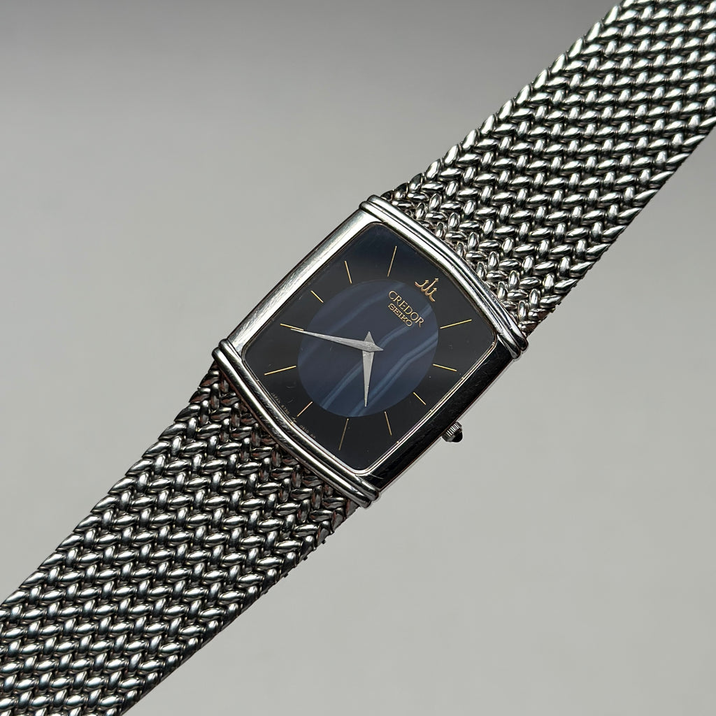 1994 Seiko Credor 6730-5330 Blue Agate Dial