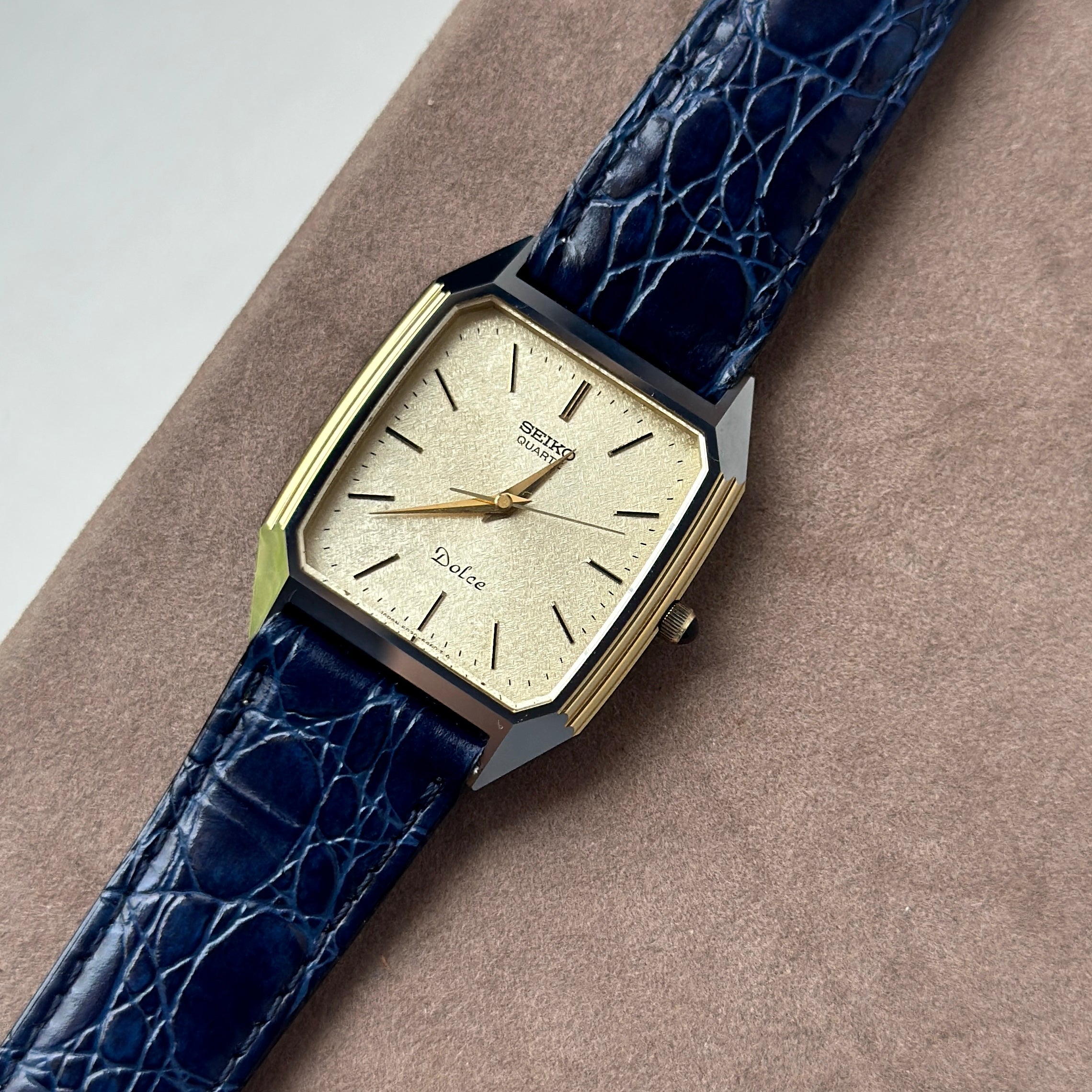1981 Seiko Dolce Tank Snowflake