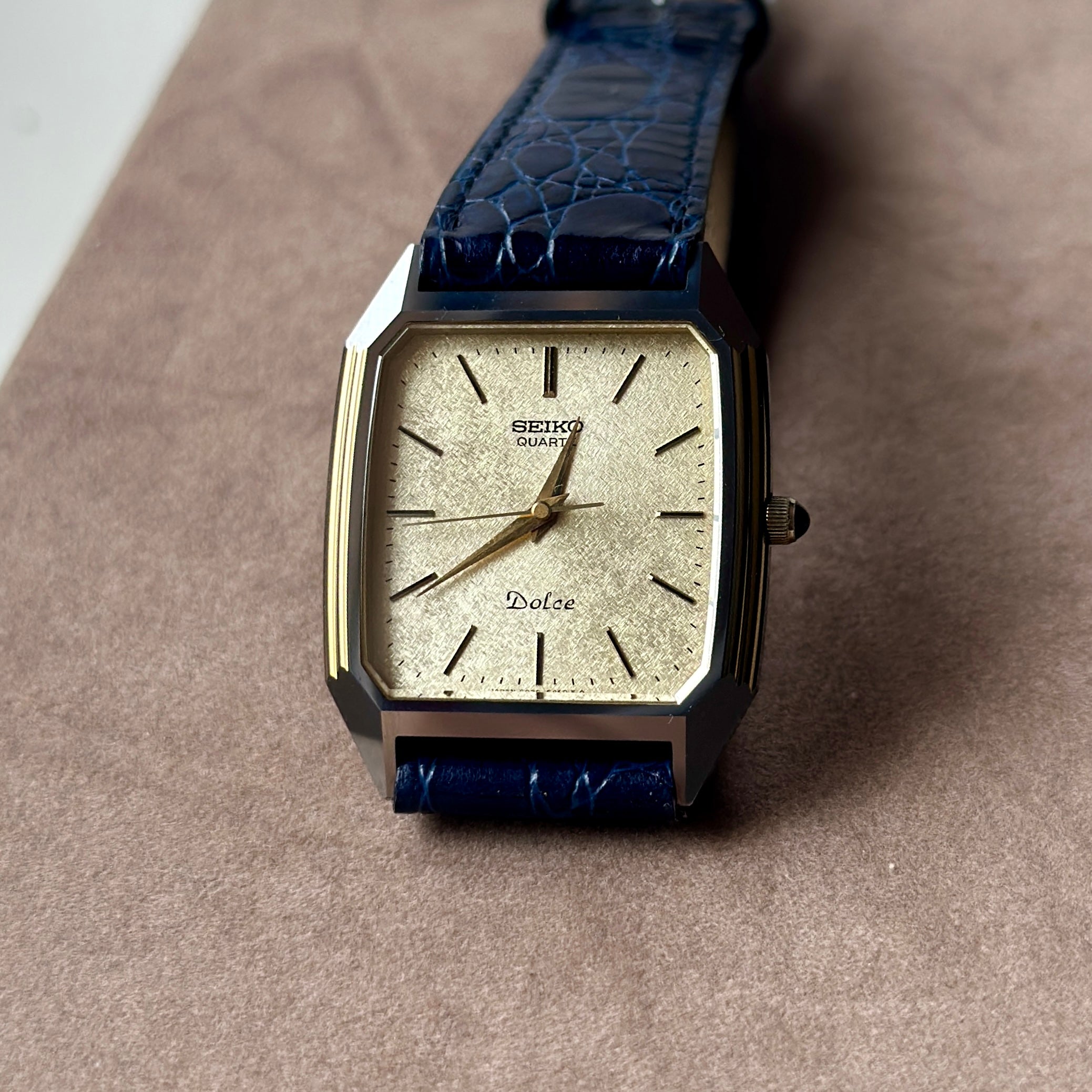 1981 Seiko Dolce Tank Snowflake