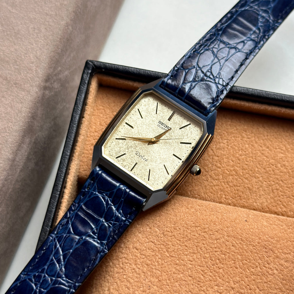 1981 Seiko Dolce Tank Snowflake
