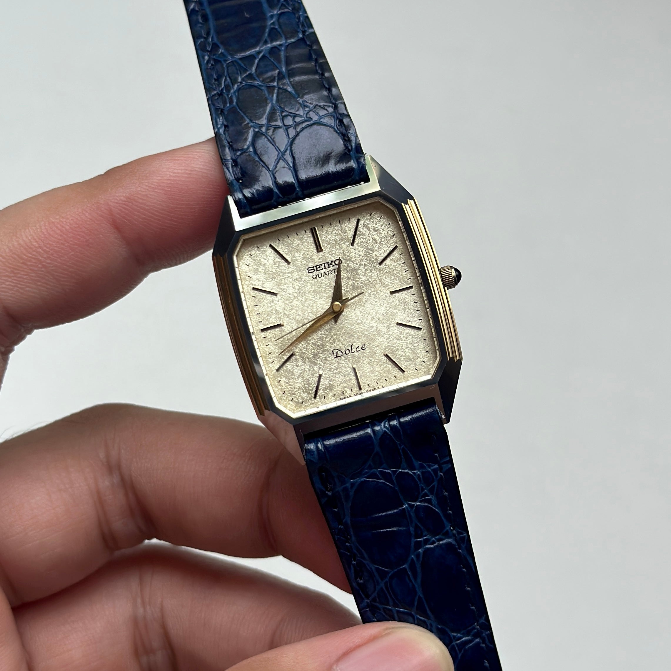 1981 Seiko Dolce Tank Snowflake