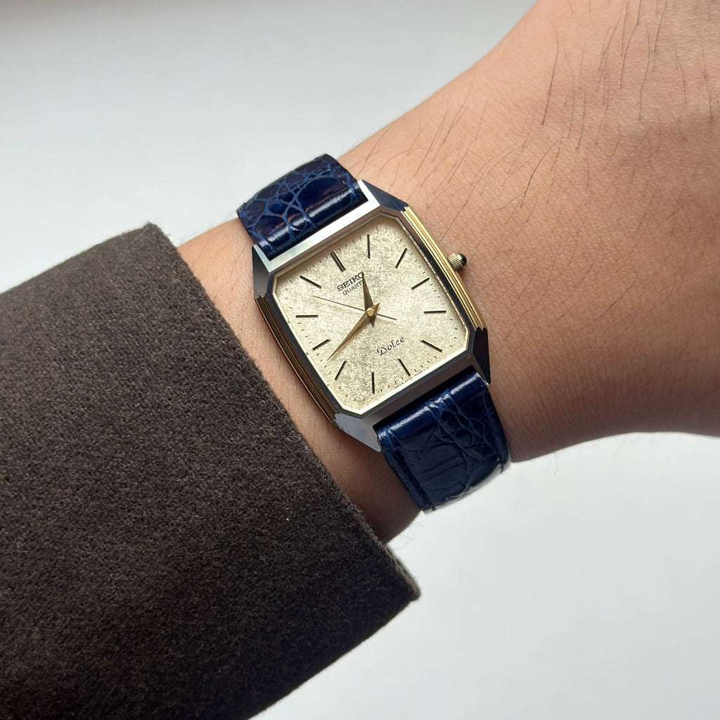 1981 Seiko Dolce Tank Snowflake