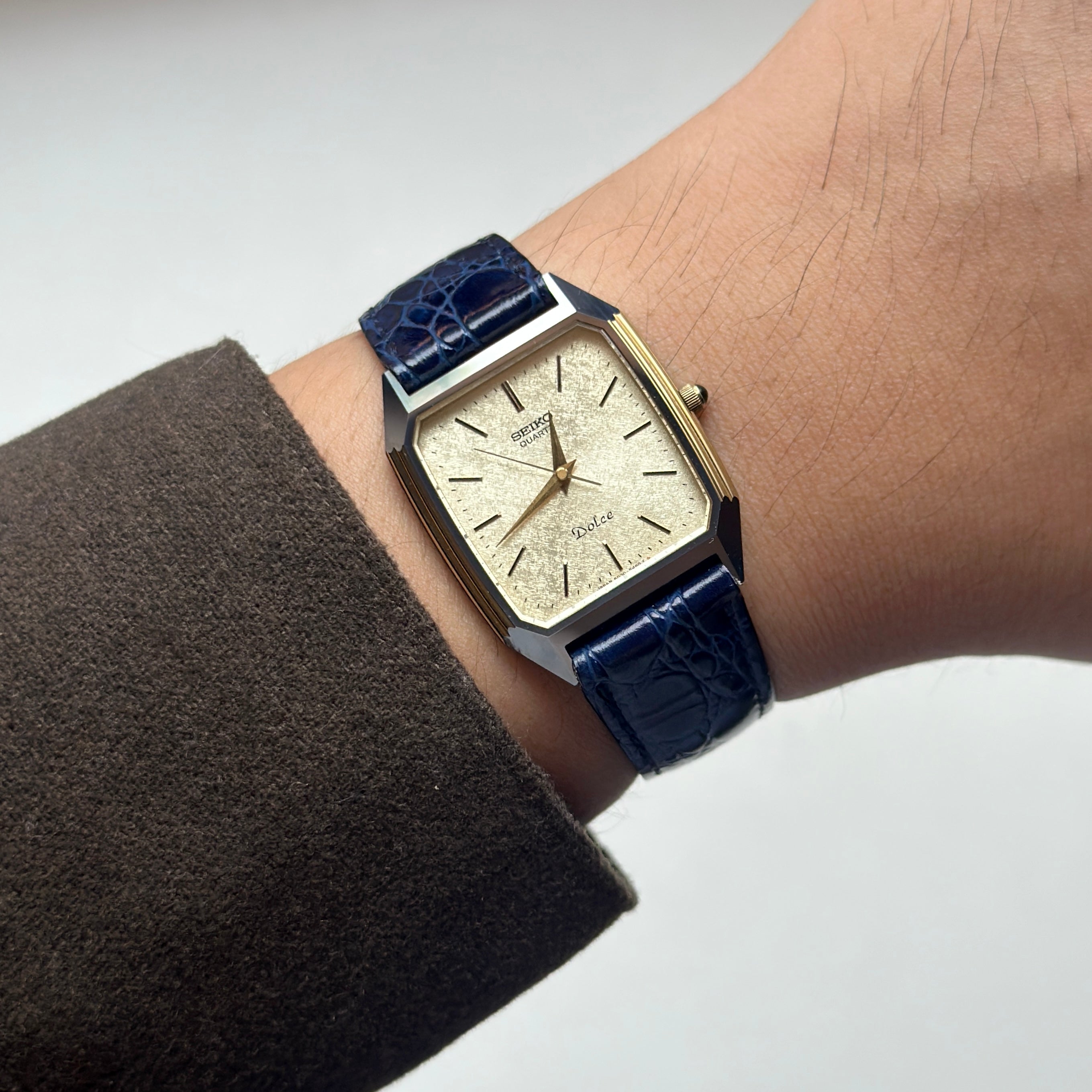 1981 Seiko Dolce Tank Snowflake