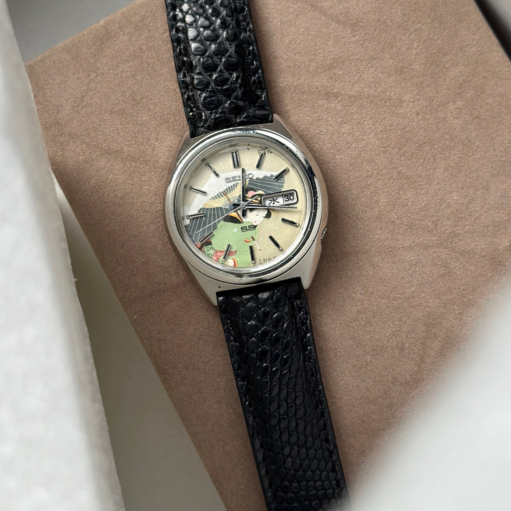 1972 Seiko 5 Actus Ukiyo-e Dial