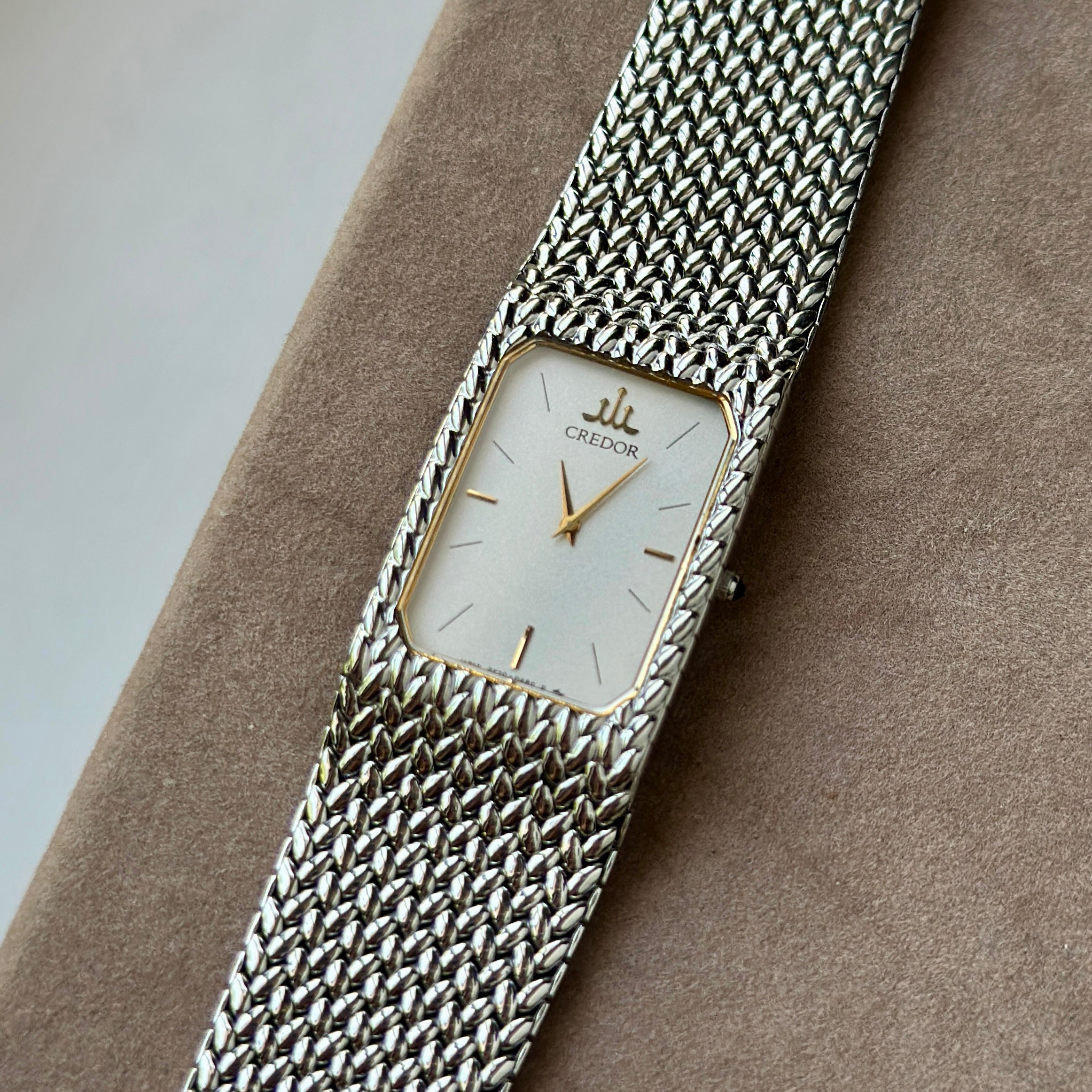 1987 Seiko Credor 2F70-5330 White Dial