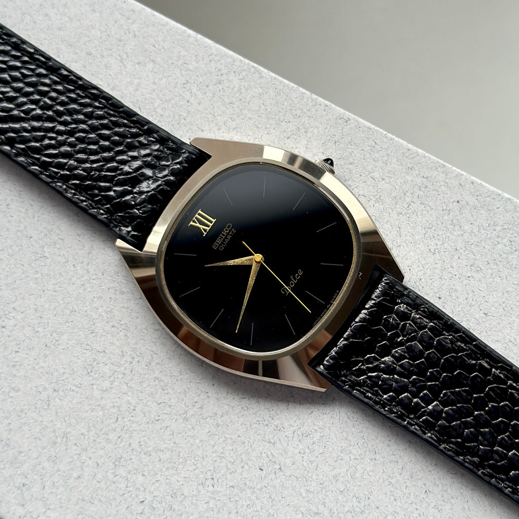 1981 Seiko Dolce NSAG Onyx Dial