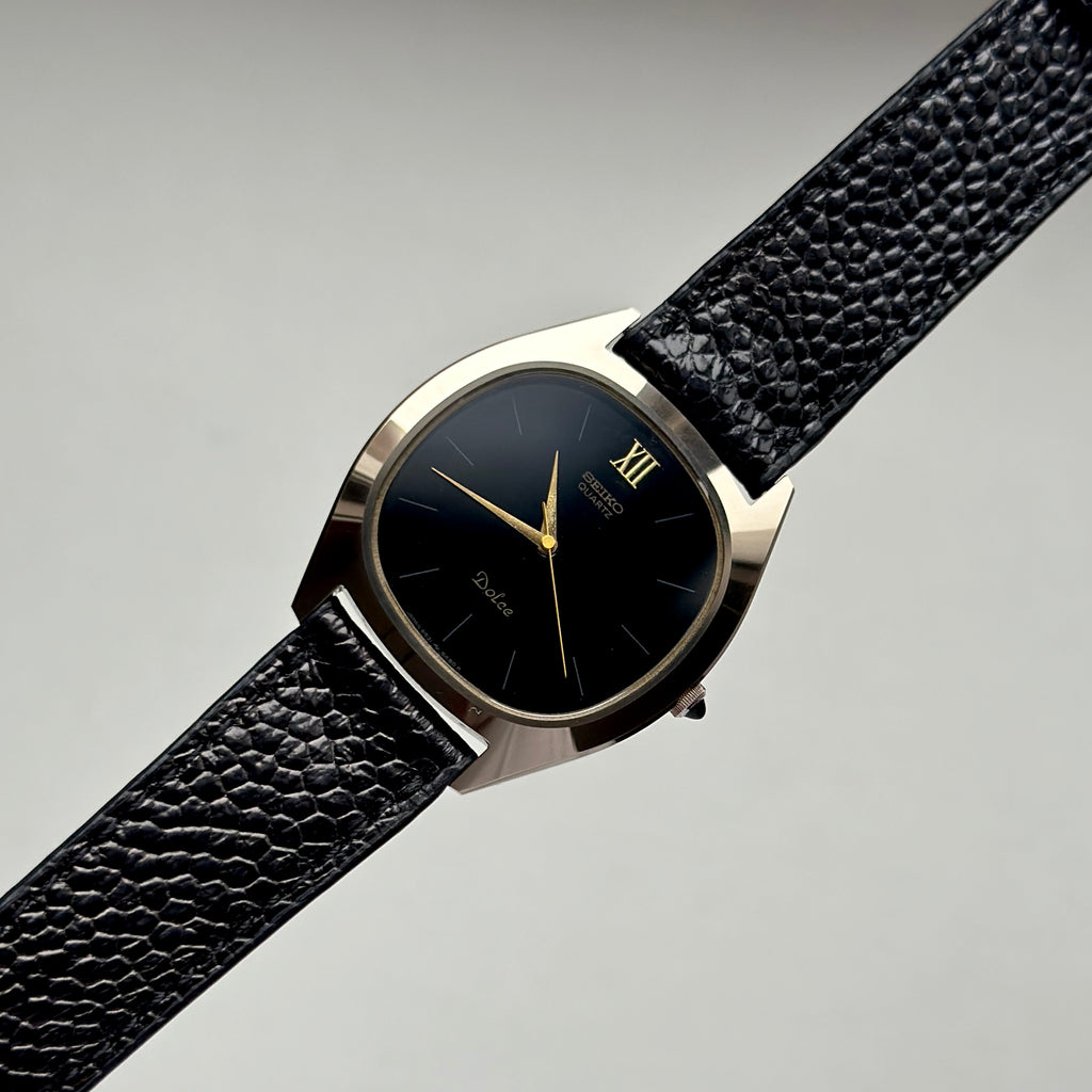 1981 Seiko Dolce NSAG Onyx Dial