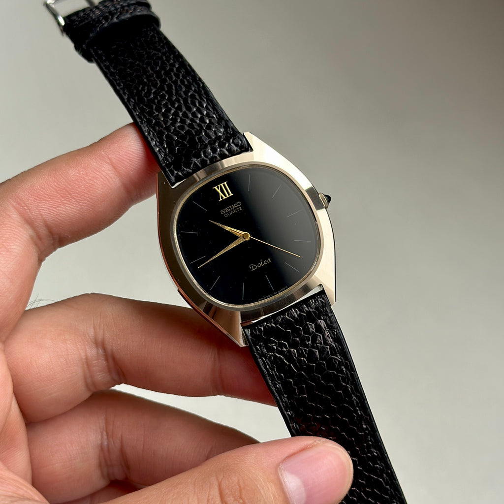 1981 Seiko Dolce NSAG Onyx Dial