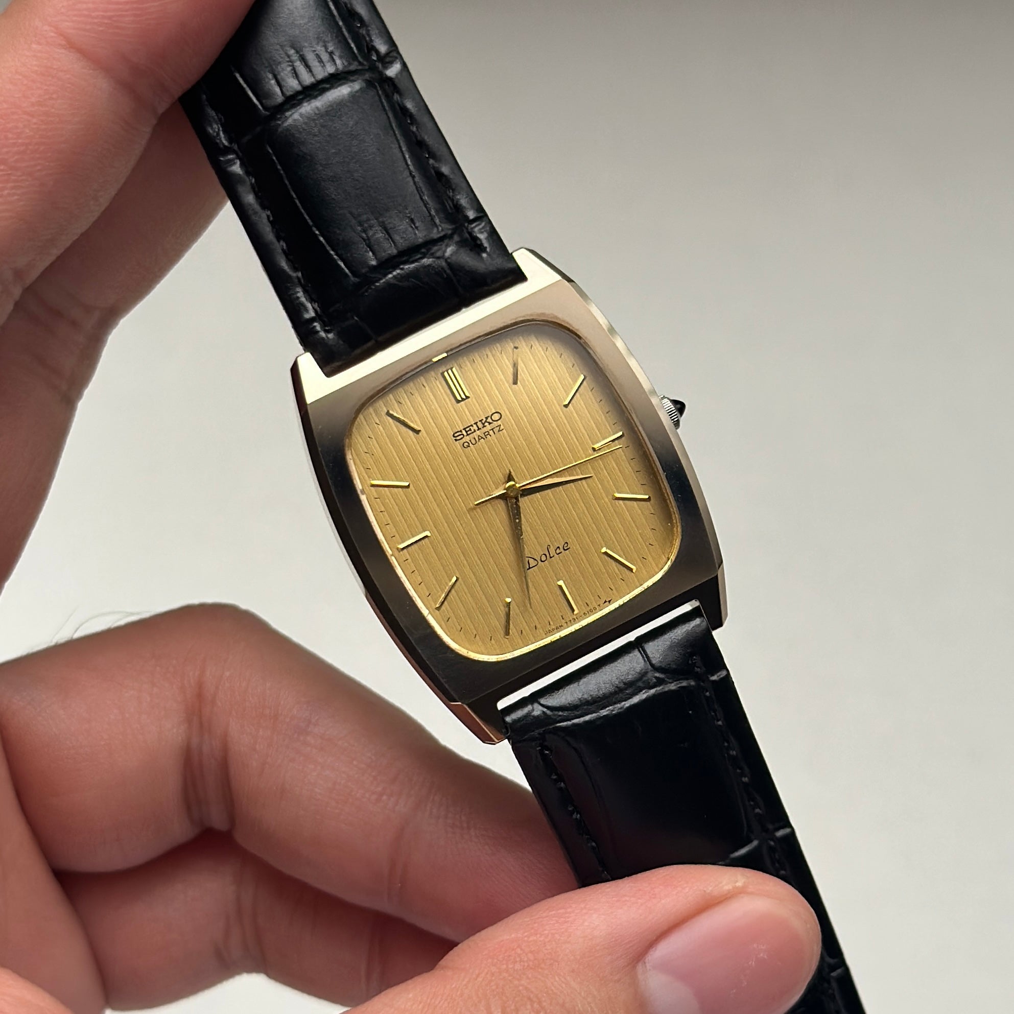 1983 Seiko Dolce NSAG Pinstripe