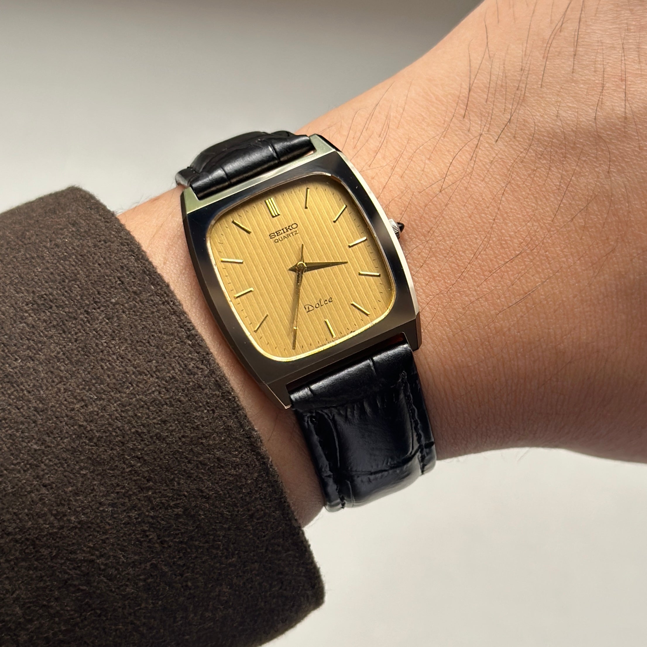 1983 Seiko Dolce NSAG Pinstripe