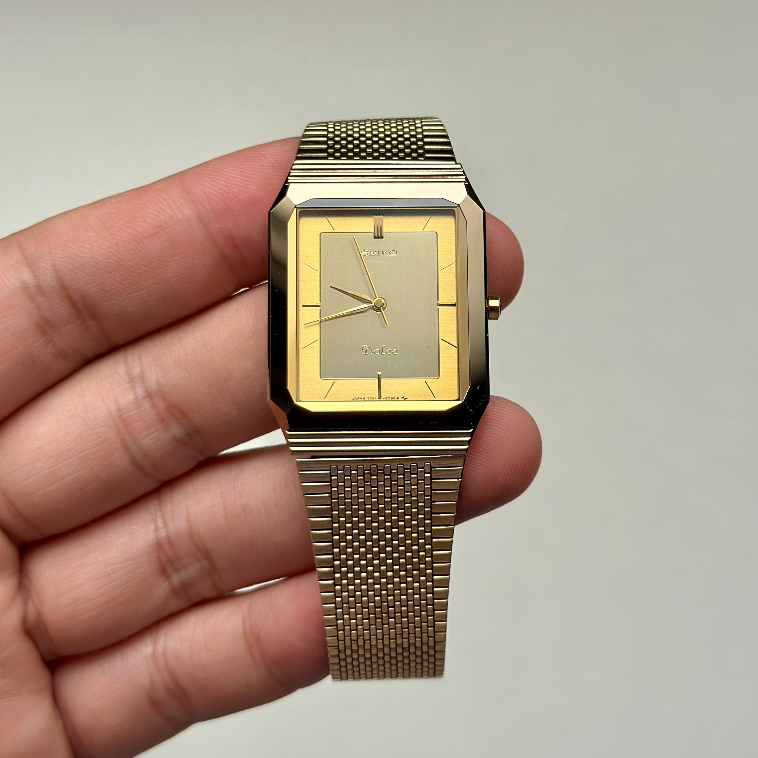 1987 Seiko Dolce Tungsten 7741-508A